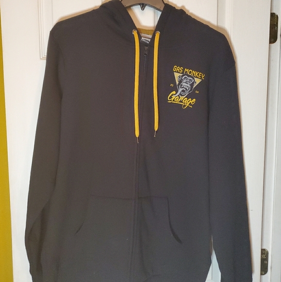Gas Monkey Garage Other - Mens Gas Monkey Garage Zip Up Hoodie